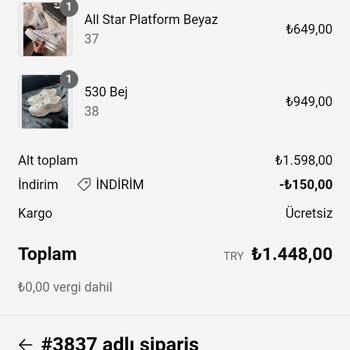 Yanlış Renk, Eksik Numara Ve İade Sorunu: Shelooktrend Alışveriş Deneyimi