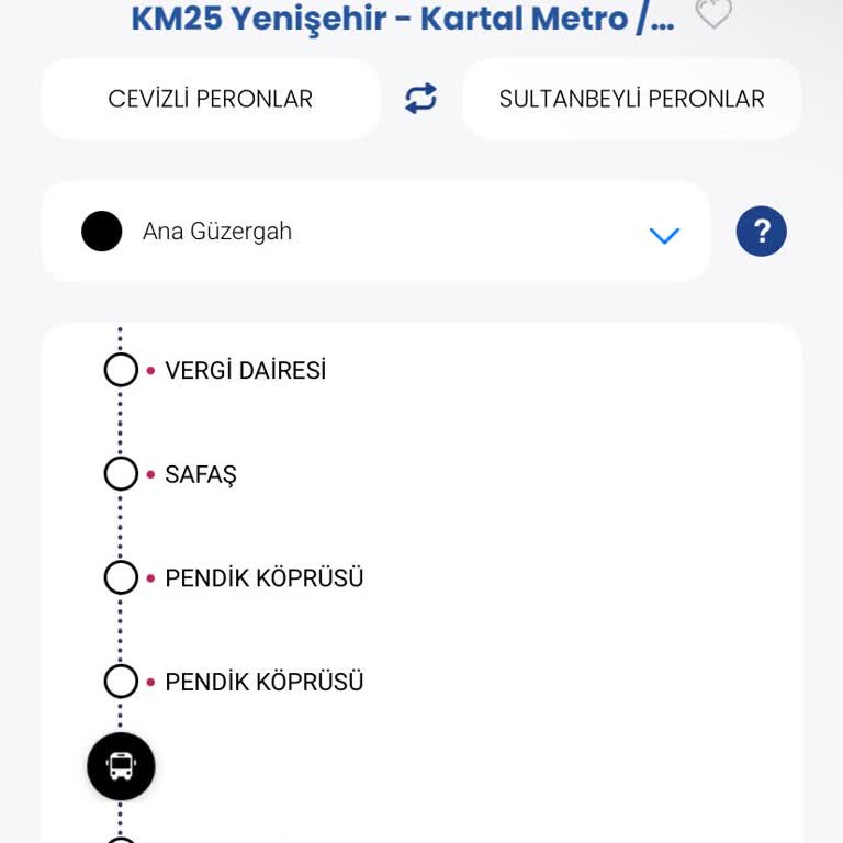 İETT Km 25 Seferleri Otobüs Uygulamasında Yanlış Görünüyor!