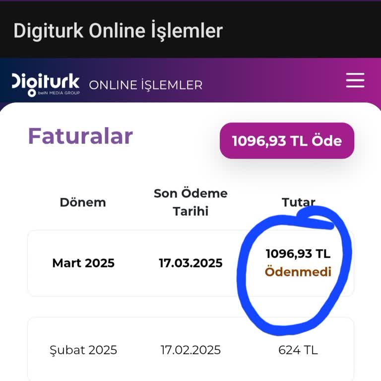 Digiturk Faturasında Beklenmedik Artış Ve Kötü Müşteri Hizmetleri