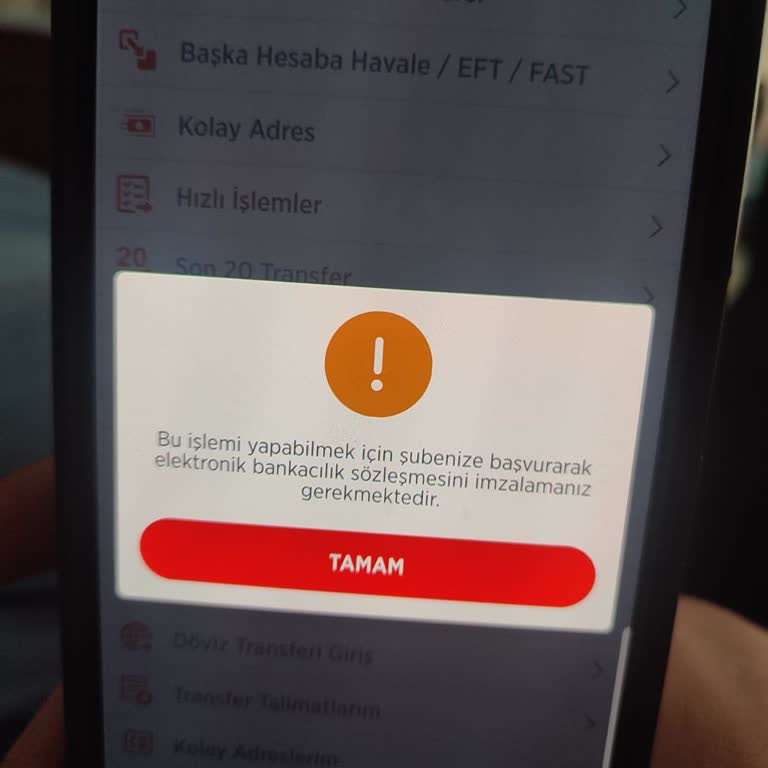 Ziraat Bankası'nda İşlem Yapamama Sorunu