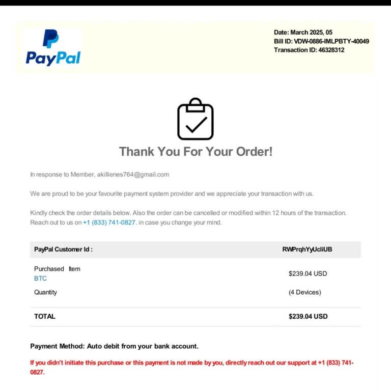 Adıma Açılan PayPal Hesabı Ve Beklenmedik Fatura Şoku