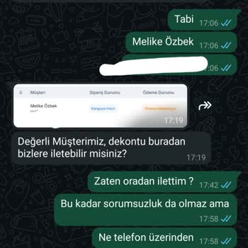 Ürün Teslim Edilmedi Ve Müşteri Hizmetleri Yanıt Vermiyor