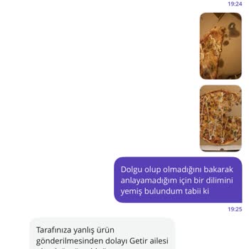 Getir Uygulamasında Soğuk Ve Yanlış Sipariş Mağduriyeti