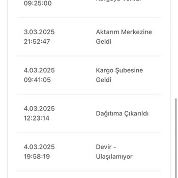 Kargo Şirketinin Teslimat Sorunları Ve İletişim Eksikliği