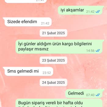 İki Haftadır Gelmeyen Ürünler Ve Oyalama Taktikleri
