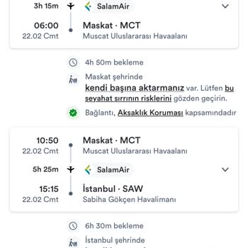 Salam Air İade Sürecinde Yaşanan Gecikme