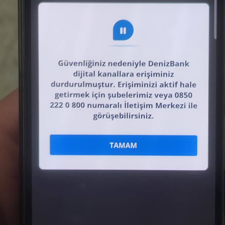Yurt Dışında Güvenlik Nedeniyle Kısıtlanan Hesap Erişimi