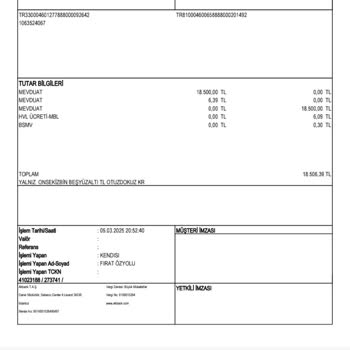 Hesap Doğrulama Sonrası Para İadesi Sorunu