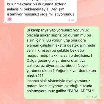 Emnora Firmasıyla Yaşanan İade Ve İletişim Sorunları