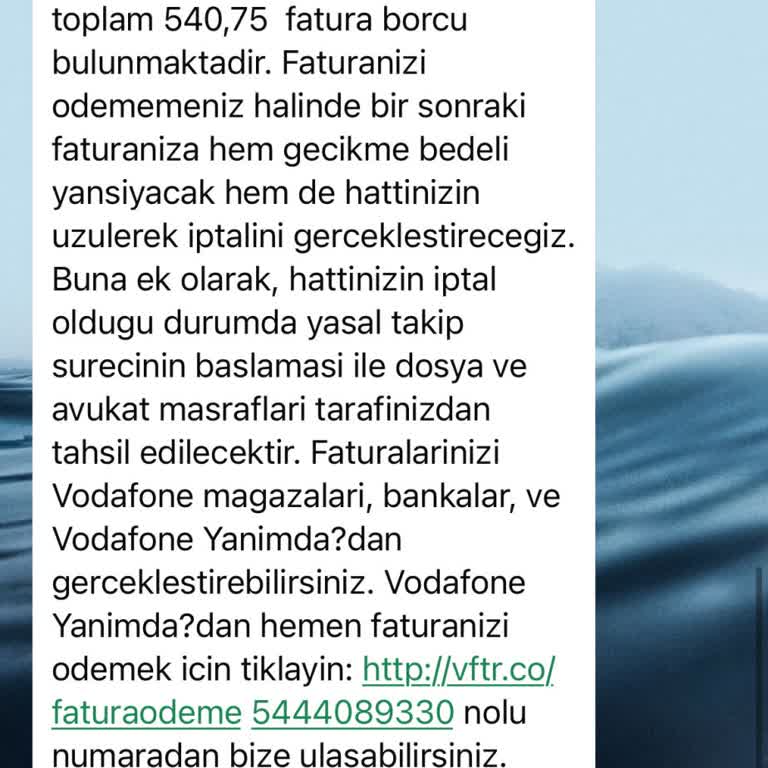 Kapanan Hat İçin Süregelen Borç Bildirimleri Ve Yanıltıcı İptal Mesajları