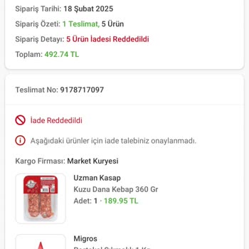 Sipariş İadesi Reddedildi: Etik Olmayan Davranışlar