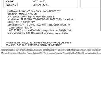 Yanıltıcı İşlem: Param Geri Yatırılmadı!