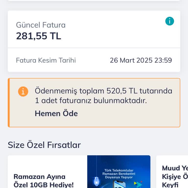 Beklenmedik Fatura Şoku: Müşteri Hizmetlerine Ulaşmak İmkansız