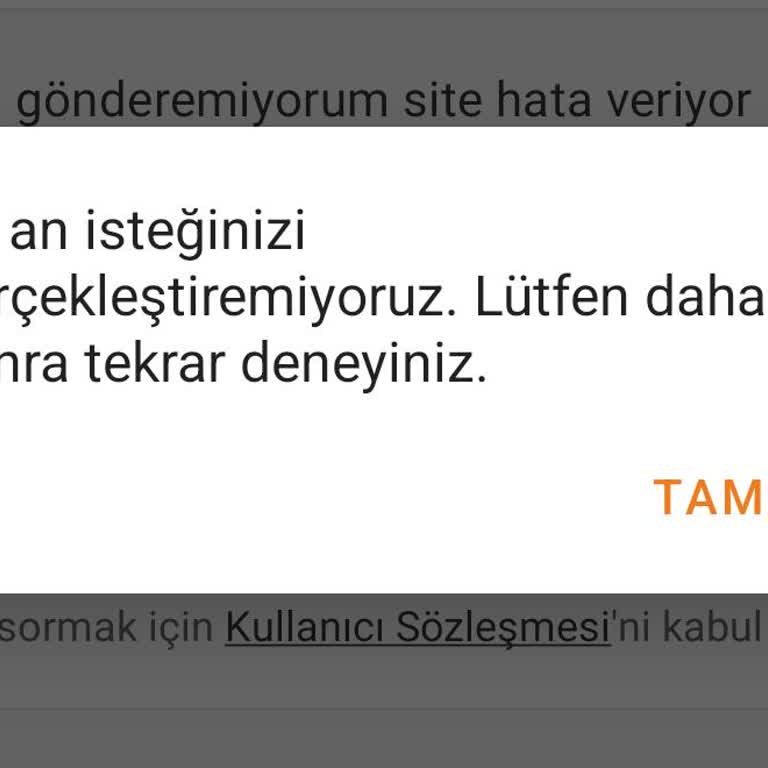 Trendyol'da Satıcıyla İletişim Kurma Sorunu