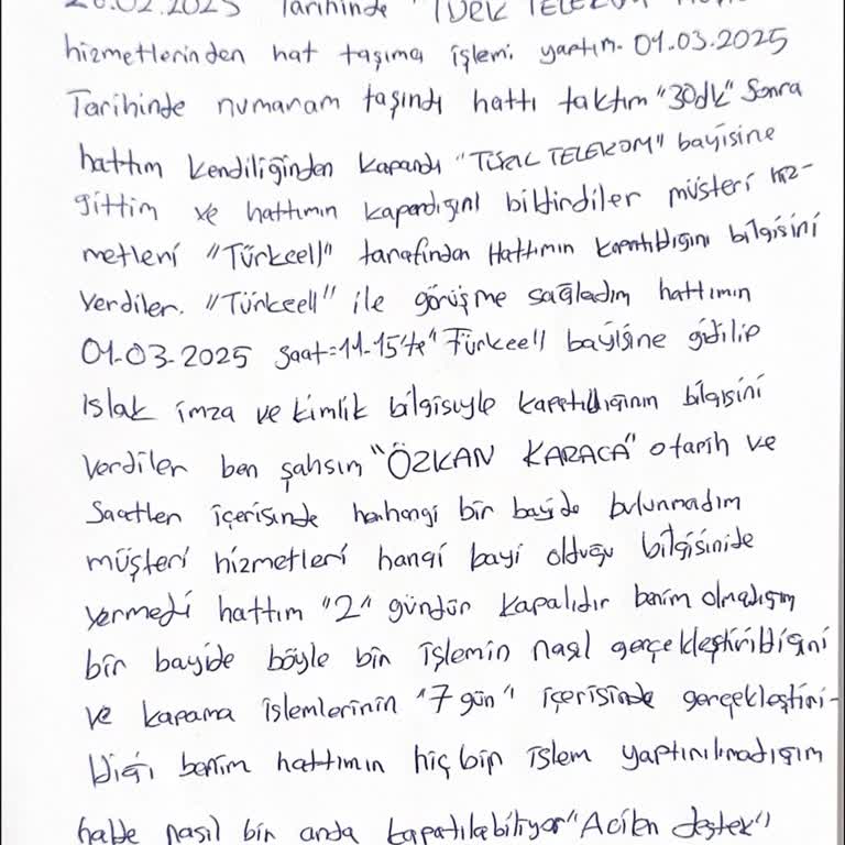 Hattım Taşındı, Destek Bulamıyorum!