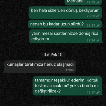 Ödeme Yapıldı, Hizmet Gelmedi: Enza'dan Koltuk Kumaşı Değişimi Sorunu
