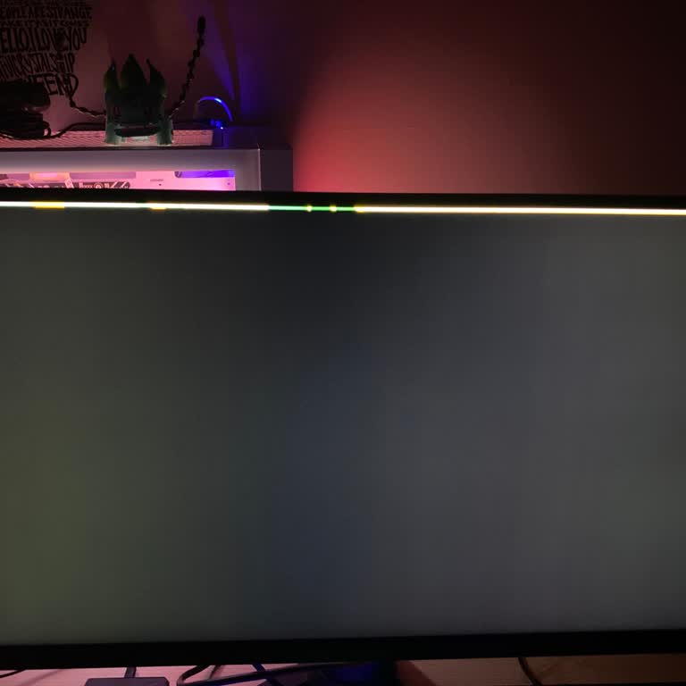 Gece Elektrik Kesintisi Sonrası Monitör Arızası