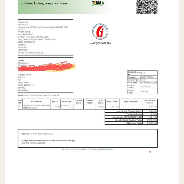 Garanti Kapsamında Arızalanan Akü Sorunu