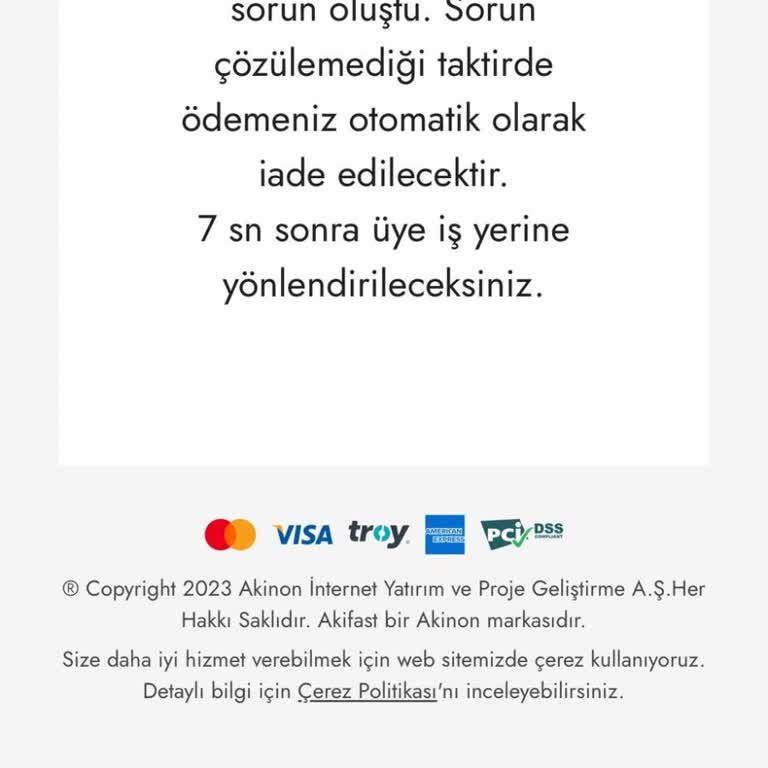 Sipariş Verememe Ve İletişimsizlik Sorunu