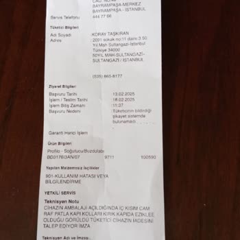 Hasarlı Buzdolabı İadesinde Lojistik Sorunları