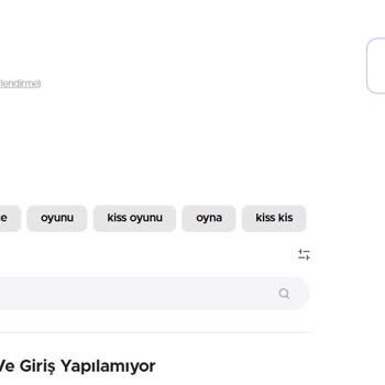 Kiss Kiss Oyununda Facebook Giriş Sorunu