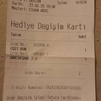 Adidas Mağazasında Değişim Sorunu Ve İletişim Eksikliği