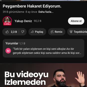 YouTube'da Hakaret İçeren Videoların Kaldırılması Talebi