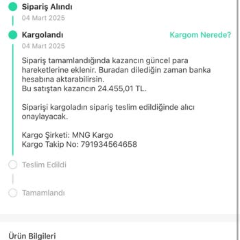 MNG Kargo İle Yaşanan Teslimat Ve İade Sorunu