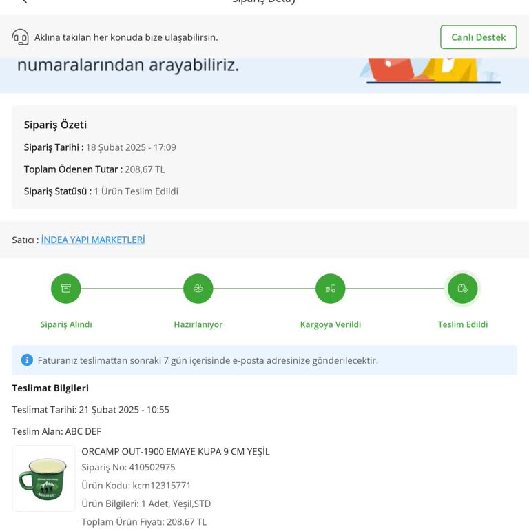Çiçek Sepeti Ve Aras Kargo'nun Teslimat Sorunu