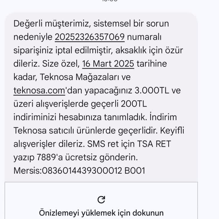 Ödenen Kulaklık Teslim Edilmedi, Sipariş İptali Mağduriyeti