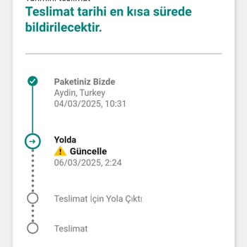 Yanlış Teslimat Bilgisiyle Mağduriyet