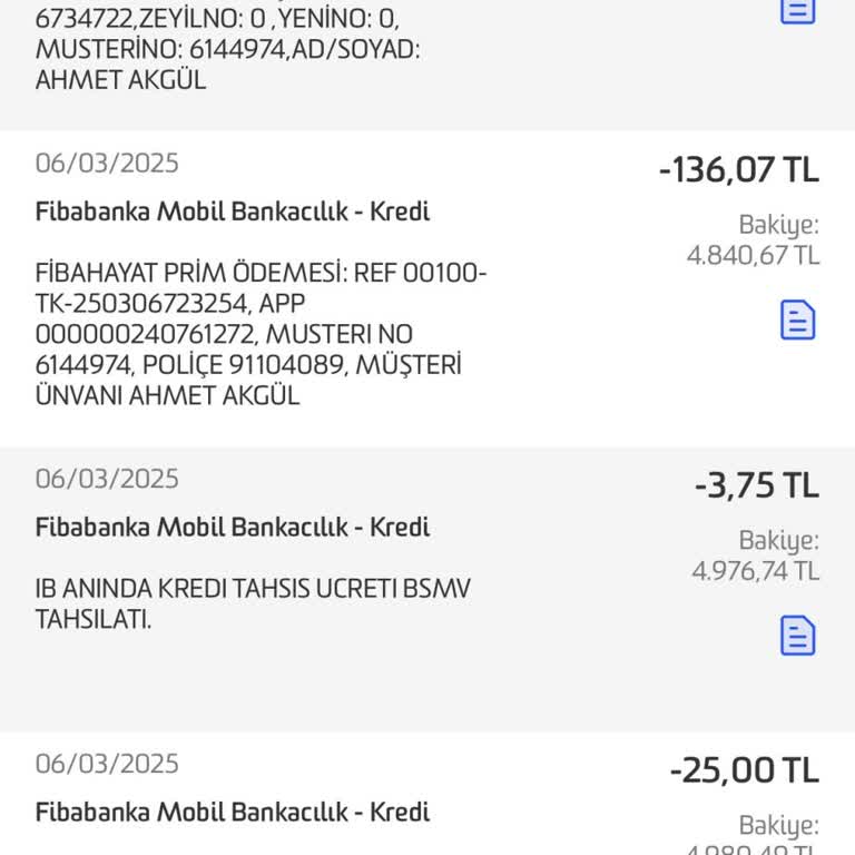 Fibabanka'dan Beklenmedik Sigorta Kesintisi