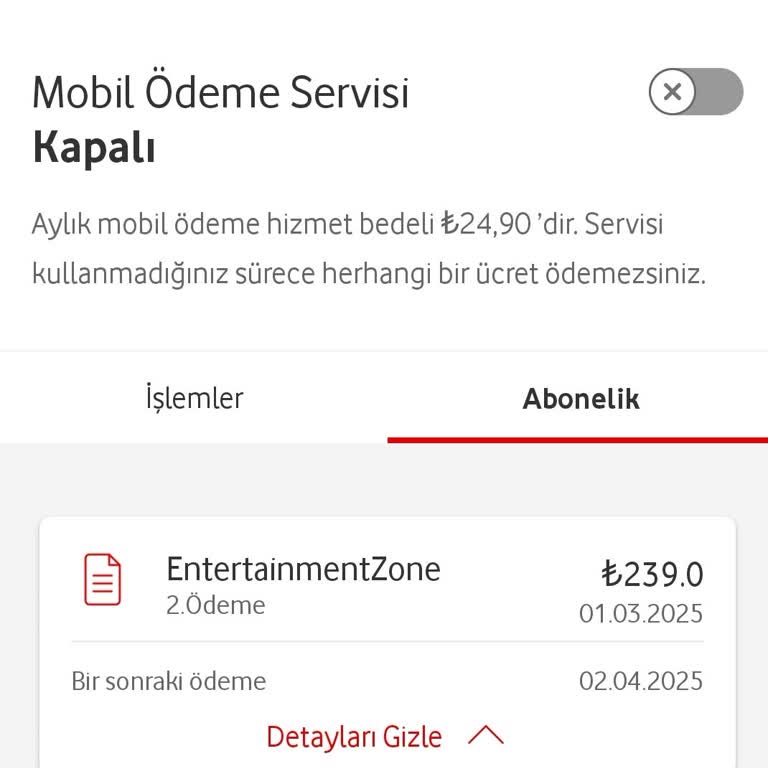 Vodafone'dan İzinsiz Mobil Ödeme Şoku: 502 TL Faturaya Yansıdı!