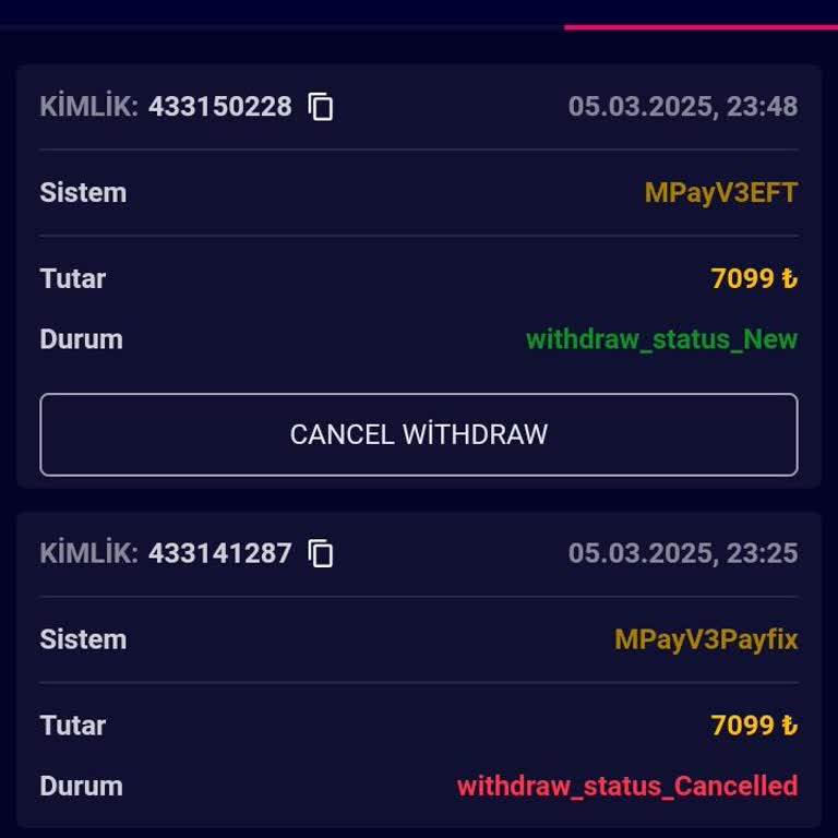 Çekim Talebinin Onaylanmaması Ve İletişim Sorunu