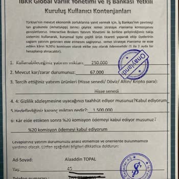 Yanıltıcı Yatırım Vaadi Ve Bloke Edilen Fonlar