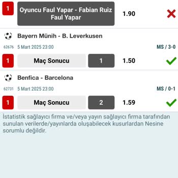 Yanlış Faul İstatistiği Bahis Kuponumu Yaktı