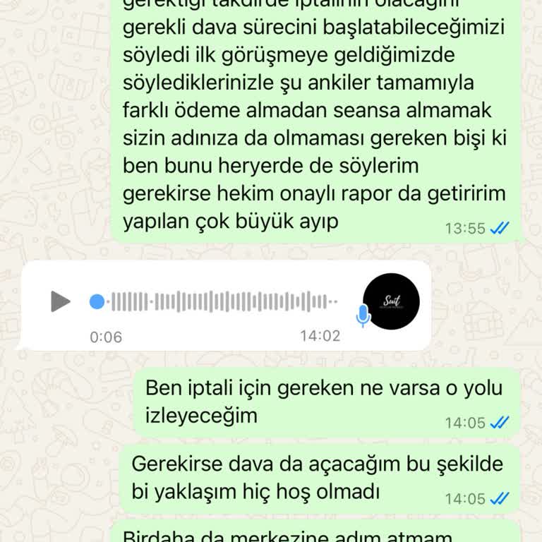 Kütahya Suit Güzellik Merkezi'nde Hayal Kırıklığı