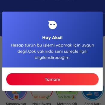 İşlem Yapılamayan Hesap Ve Ulaşılamayan Müşteri Hizmetleri
