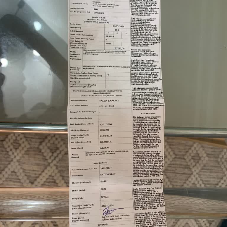 Martı Tag Cezası Ve İtiraz Sürecinde Yaşanan Mağduriyet