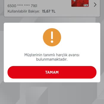 Harçlık Avansın Gizemi: Tanımlı Ama Kullanılamıyor!
