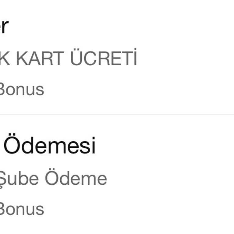 Garanti Bankası'ndan Alınan Haksız Kart Aidatının İadesi Talebi