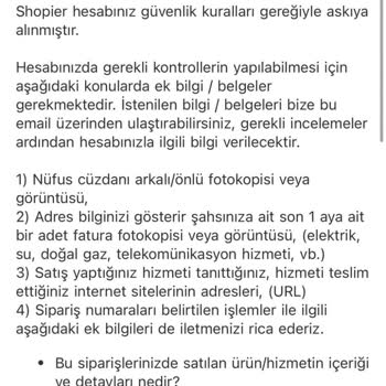 Shopier Ödeme Gününde Bloke Şoku