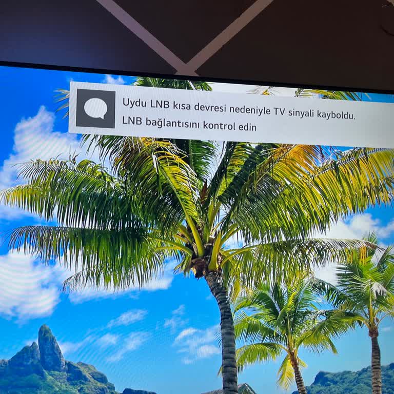 Sürekli LNB Kısa Devre Sorunu: Televizyonumun Sinyali Kayboldu