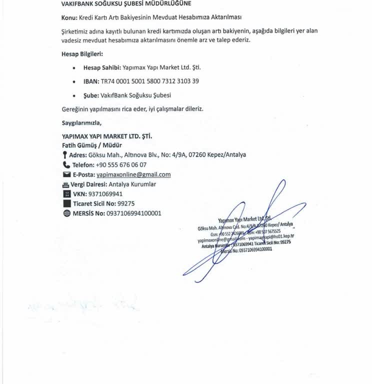 VakıfBank İade İşleminde Yetersiz Destek Ve Şeffaflık Eksikliği