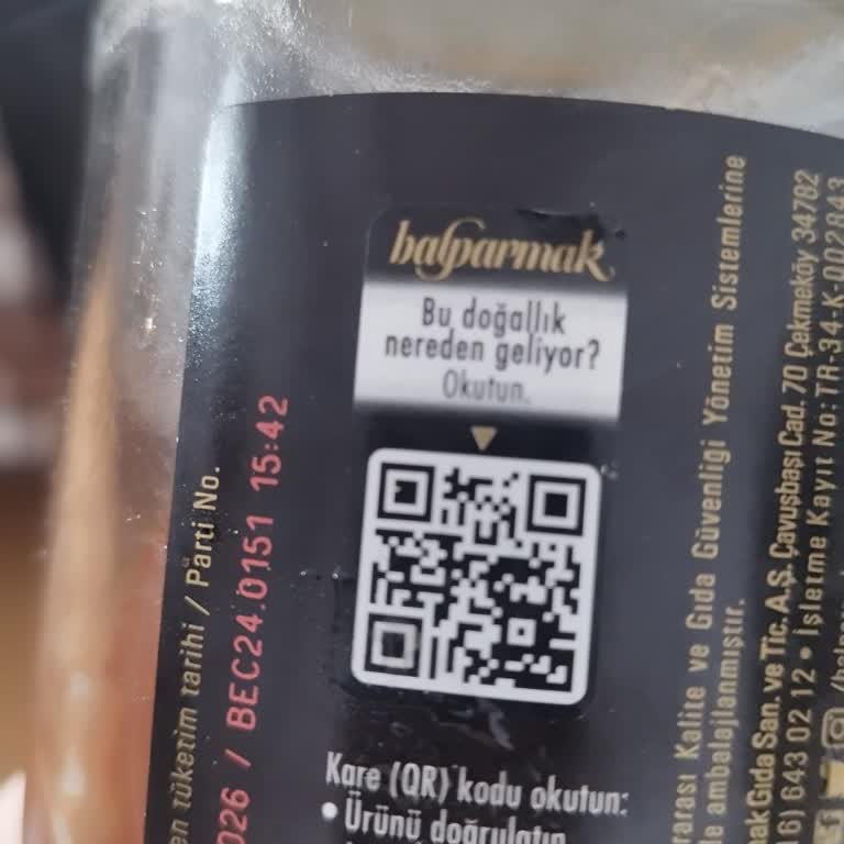 Balparmak Kare Kod Sorunu