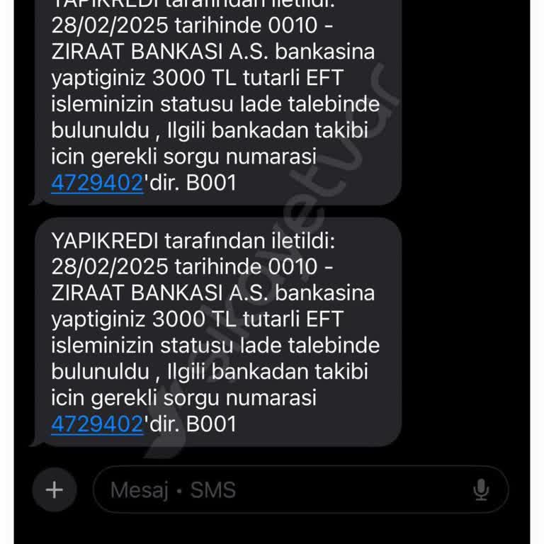 Yanlış İsimle Gelen EFT'nin İadesi Sorunu