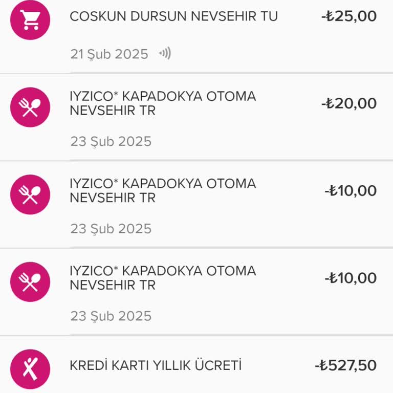 Kart Aidat Ücreti Ve Maxi Puan Sorunu
