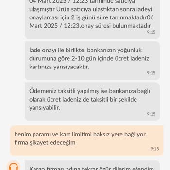 İade Edilen Ürünler İçin Para İadesi Bekleyişi