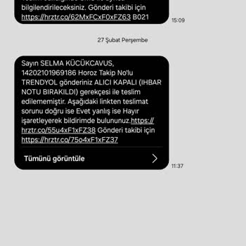Horoz Lojistik İade Sorunu Ve Yetersiz Müşteri Hizmetleri