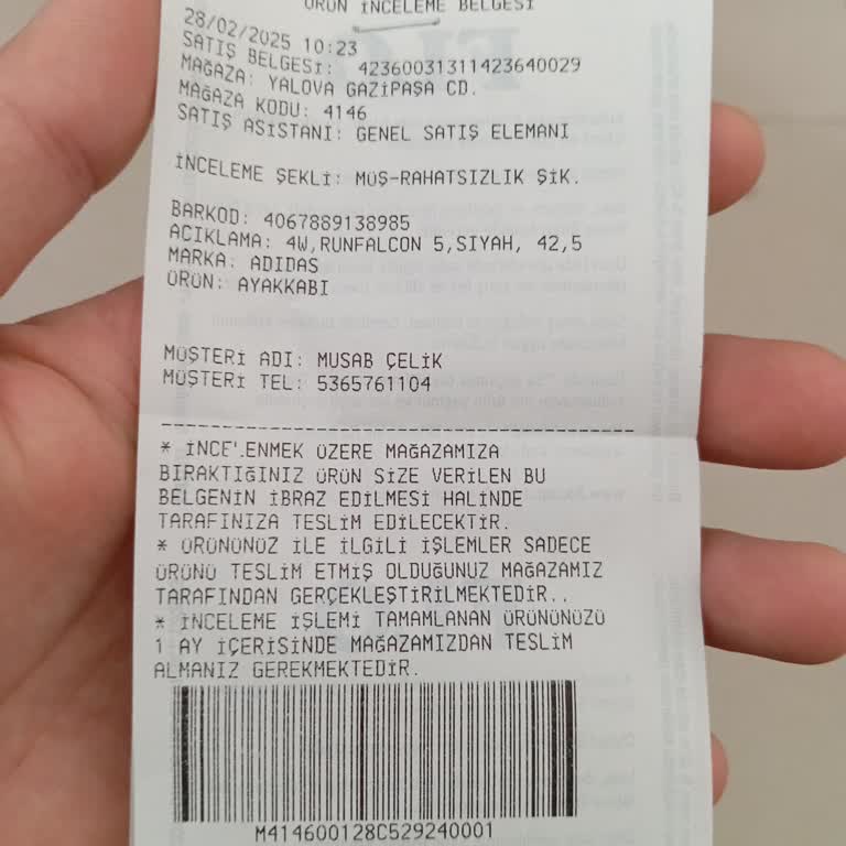 FLO Mağazasından Aldığım Ayakkabı Ayağımı Rahatsız Ediyor